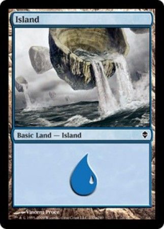 Island 237a Zendikar Singles Island 237a Zendikar Singles