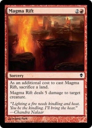 Magma Rift Zendikar Singles Magma Rift Zendikar Singles