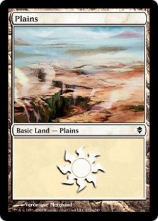 Plains 232a Zendikar Singles Plains 232a Zendikar Singles