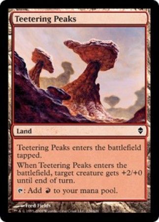 Teetering Peaks Zendikar Singles Teetering Peaks Zendikar Singles