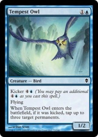 Tempest Owl Zendikar Singles Tempest Owl Zendikar Singles