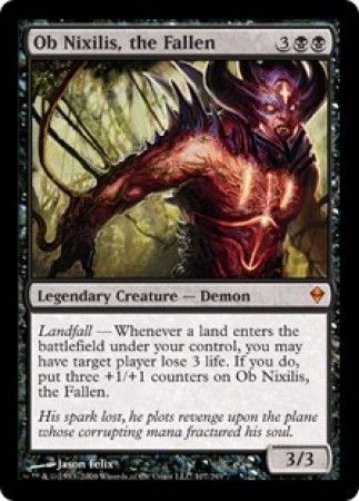 Ob Nixilis the Fallen Zendikar Singles Ob Nixilis the Fallen Zendikar Singles