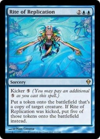 Rite of Replication Zendikar Singles Rite of Replication Zendikar Singles