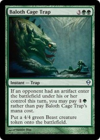 Baloth Cage Trap Zendikar Singles Baloth Cage Trap Zendikar Singles