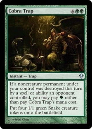 Cobra Trap Zendikar Singles Cobra Trap Zendikar Singles