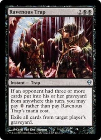 Ravenous Trap Zendikar Singles Ravenous Trap Zendikar Singles