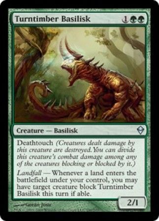 Turntimber Basilisk Zendikar Singles Turntimber Basilisk Zendikar Singles