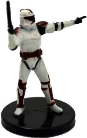 Clone Trooper Sergeant 21 Galaxy at War Star Wars Minis Uncommon Clone Trooper Sergeant 21 Galaxy at War Star Wars Minis Uncommon