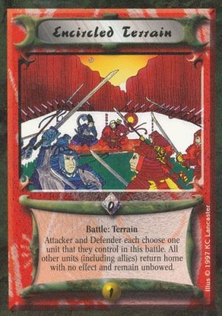 Encircled Terrain Crimson and Jade Encircled Terrain Crimson and Jade