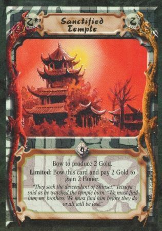 Sanctified Temple Crimson and Jade Sanctified Temple Crimson and Jade
