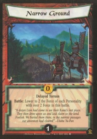 Narrow Ground Dark Allies Narrow Ground Dark Allies