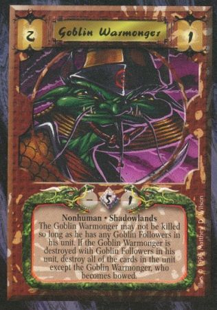Goblin Warmonger Anvil of Despair Goblin Warmonger Anvil of Despair