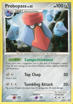 Probopass 7 99 Holo Rare Platinum Arceus Singles Probopass 7 99 Holo Rare Platinum Arceus Singles