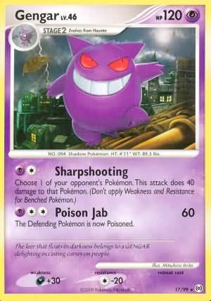 Gengar 17 99 Rare Gengar 17 99 Rare