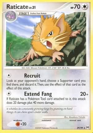 Raticate 29 99 Rare Platinum Arceus Singles Raticate 29 99 Rare Platinum Arceus Singles