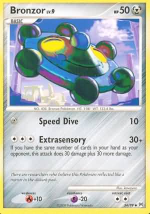 Bronzor 34 99 Uncommon Bronzor 34 99 Uncommon