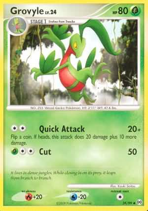 Grovyle 39 99 Uncommon Platinum Arceus Singles Grovyle 39 99 Uncommon Platinum Arceus Singles