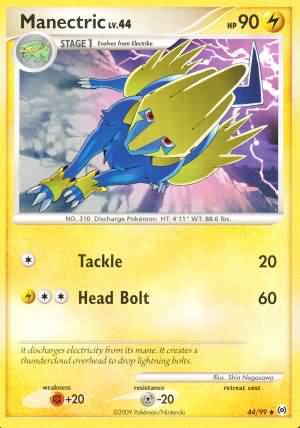 Manectric 44 99 Uncommon Platinum Arceus Singles Manectric 44 99 Uncommon Platinum Arceus Singles