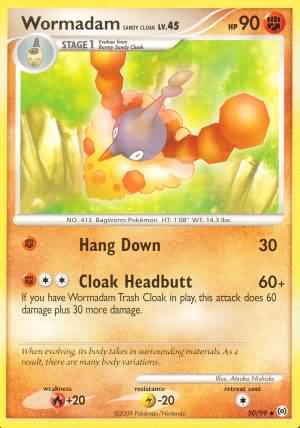 Wormadam 50 99 Uncommon Platinum Arceus Singles Wormadam 50 99 Uncommon Platinum Arceus Singles