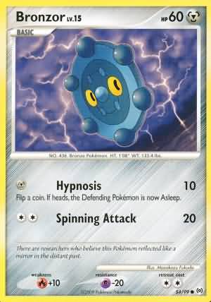 Bronzor 54 99 Common Platinum Arceus Singles Bronzor 54 99 Common Platinum Arceus Singles