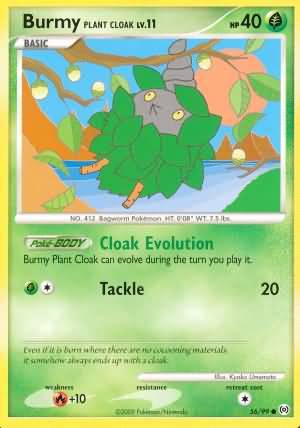 Burmy Plant Cloak 56 99 Common Platinum Arceus Singles Burmy Plant Cloak 56 99 Common Platinum Arceus Singles