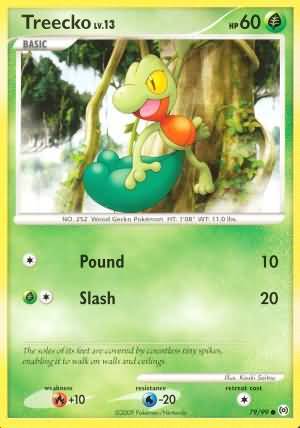 Treecko 79 99 Common Platinum Arceus Singles Treecko 79 99 Common Platinum Arceus Singles