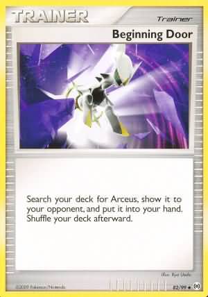 Beginning Door 82 99 Uncommon Platinum Arceus Singles Beginning Door 82 99 Uncommon Platinum Arceus Singles