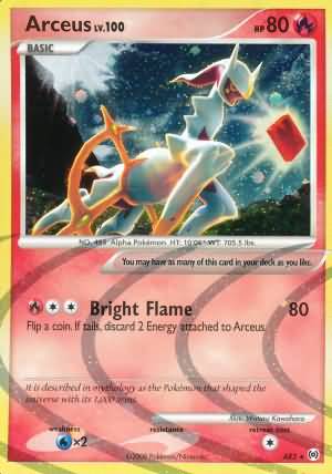 Platinum: Arceus Collector's Tin (Arceus LV.X)