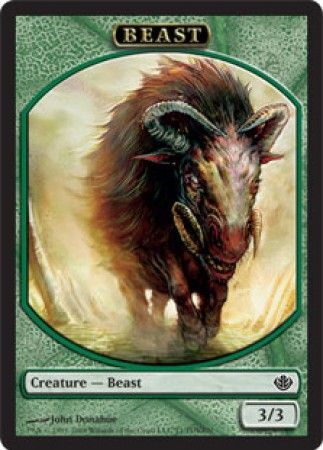 Beast Token 3 3 Garruk vs Liliana Beast Token 3 3 Garruk vs Liliana