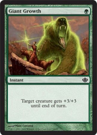 Giant Growth Duel Decks Garruk vs Liliana Singles Giant Growth Duel Decks Garruk vs Liliana Singles