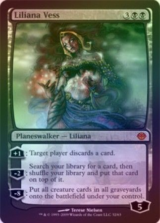 Liliana Vess - Foil - Duel Decks Garruk vs. Liliana Singles - Magic The