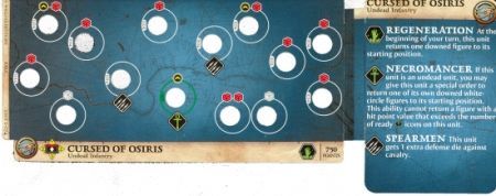 Cursed of Osiris Arcane Legions Unit Card Arcane Legions Single Miniatures Cursed of Osiris Arcane Legions Unit Card Arcane Legions Single Miniatures