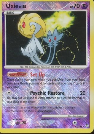 Uxie 43 146 League Promo Pokemon Championship League Organized Play Promos Uxie 43 146 League Promo Pokemon Championship League Organized Play Promos