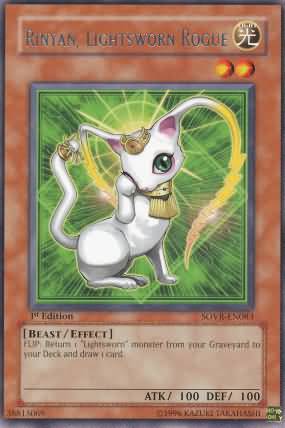 Rinyan Lightsworn Rogue SOVR EN083 Rare 1st Edition Rinyan Lightsworn Rogue SOVR EN083 Rare 1st Edition