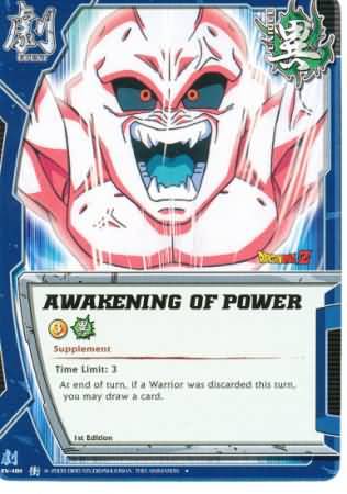 Awakening of Power EV 101 Uncommon Dragon Ball Clash of Sagas Awakening of Power EV 101 Uncommon Dragon Ball Clash of Sagas