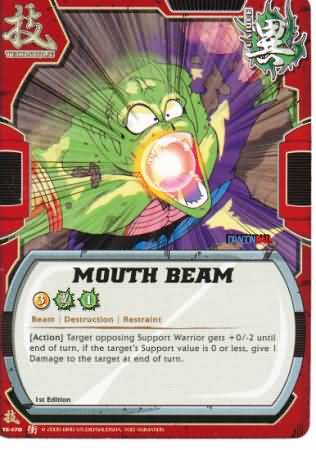 Mouth Beam TE 170 Common Dragon Ball Clash of Sagas Mouth Beam TE 170 Common Dragon Ball Clash of Sagas