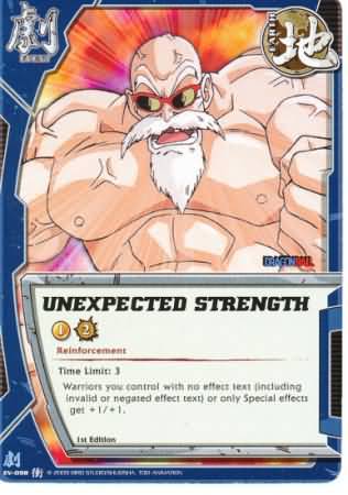 Unexpected Strength EV 098 Common Dragon Ball Clash of Sagas Unexpected Strength EV 098 Common Dragon Ball Clash of Sagas
