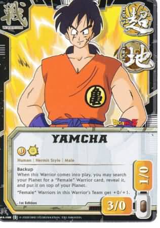 Yamcha WA 198 Common Dragon Ball Clash of Sagas Yamcha WA 198 Common Dragon Ball Clash of Sagas