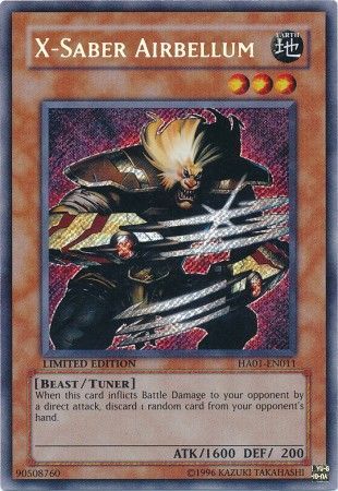 X Saber Airbellum HA01 EN011 Secret Rare 1st Edition Hidden Arsenal 1 HA01 1st Edition Singles X Saber Airbellum HA01 EN011 Secret Rare 1st Edition Hidden Arsenal 1 HA01 1st Edition Singles