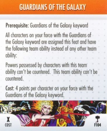 Guardians of the Galaxy F104 LE Feat Card Hammer of Thor Marvel Heroclix Guardians of the Galaxy F104 LE Feat Card Hammer of Thor Marvel Heroclix