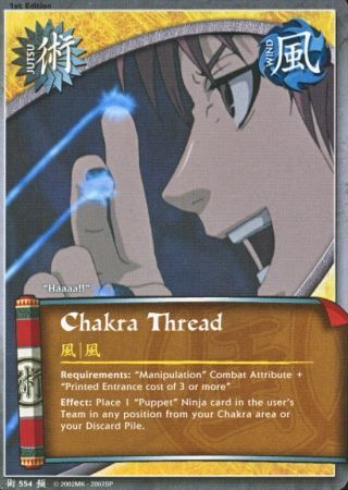 Chakra Thread J 554 Common Naruto Foretold Prophecy Chakra Thread J 554 Common Naruto Foretold Prophecy