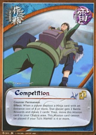 Competition M 511 Rare Naruto Foretold Prophecy Competition M 511 Rare Naruto Foretold Prophecy