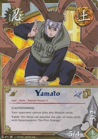 Yamato Cautiousness N 677 Rare Naruto Foretold Prophecy Yamato Cautiousness N 677 Rare Naruto Foretold Prophecy