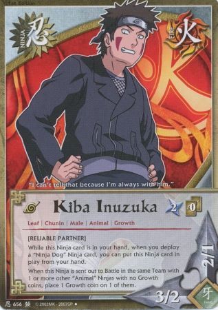 Kiba Inuzuka Reliable Partner N 656 Uncommon Naruto Foretold Prophecy Kiba Inuzuka Reliable Partner N 656 Uncommon Naruto Foretold Prophecy