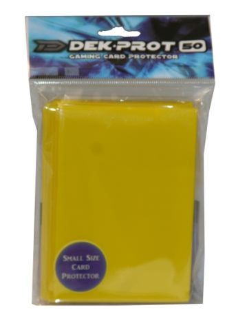 Dek Prot Sunflower Yellow 50ct Yugioh Sized Mini Sleeves Sleeves Dek Prot Sunflower Yellow 50ct Yugioh Sized Mini Sleeves Sleeves