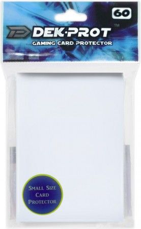 Dek Prot Clear 60ct Yugioh Sized Mini Sleeves Sleeves Dek Prot Clear 60ct Yugioh Sized Mini Sleeves Sleeves