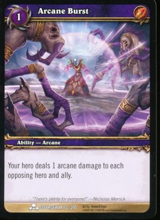 Arcane Burst 50 270 Common WoW Scourgewar Arcane Burst 50 270 Common WoW Scourgewar