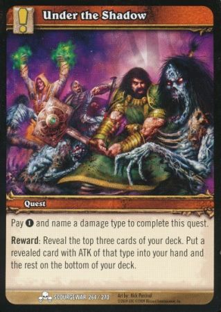 Under the Shadow 264 270 Common WoW Scourgewar Under the Shadow 264 270 Common WoW Scourgewar