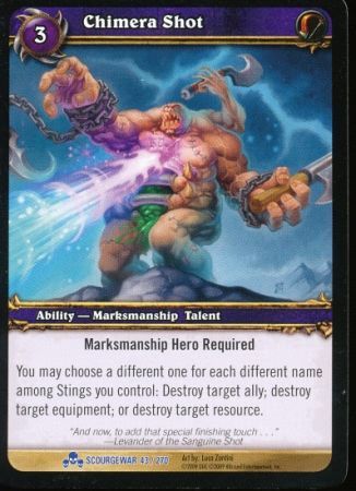 Chimera Shot 43 270 Rare Chimera Shot 43 270 Rare
