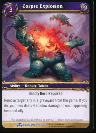 Corpse Explosion 23 270 Rare Corpse Explosion 23 270 Rare